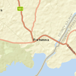 Portumna Street Map