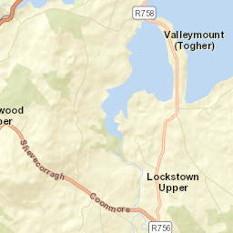 Valleymount Street Map