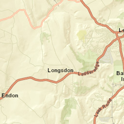 Cheddleton Street Map