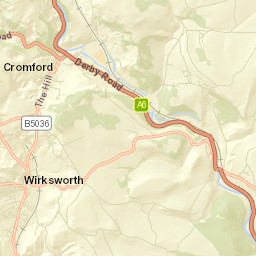 Wirksworth Street Map