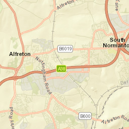 Blackwell Street Map