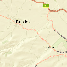 Farnsfield Street Map