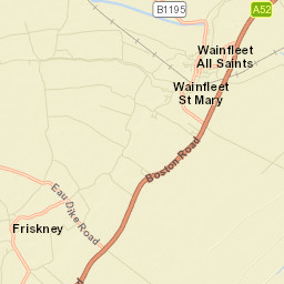 Wainfleet All Saints Street Map