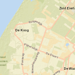 De Koog Street Map