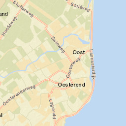 Oosterend Street Map