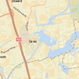 Grou Street Map
