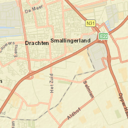 De Drait Street Map