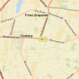 Ureterp Street Map