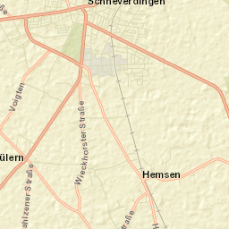 Schneverdingen Street Map