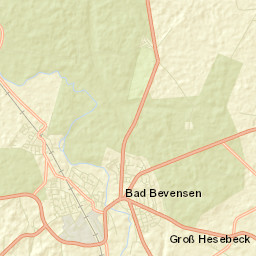 Bad Bevensen Street Map
