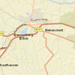 Dannenberg Street Map