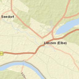 Lenzen Street Map