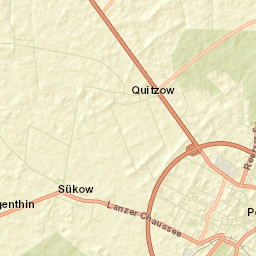 Perleberg Street Map