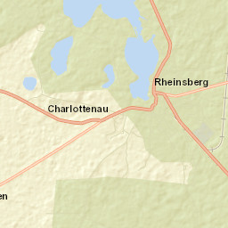 Rheinsberg Street Map