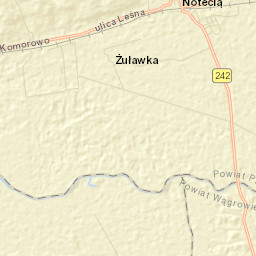 Osiek nad Notecią Street Map