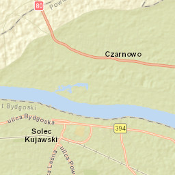 Solec Kujawski Street Map