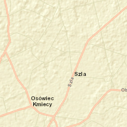 Powiat przasnyski Street Map