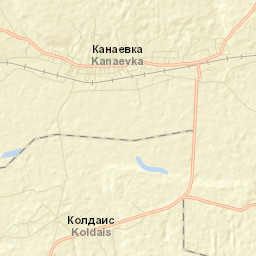 Kanayevka Street Map
