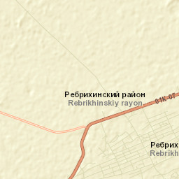 Rebrikha Street Map