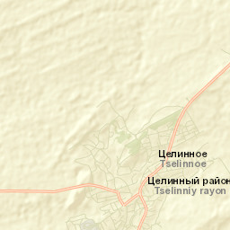 Tselinnoye Street Map