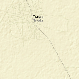 Tygda Street Map