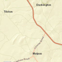 Oldhall Street, Malpas, Cheshire West and Chester Street Map
