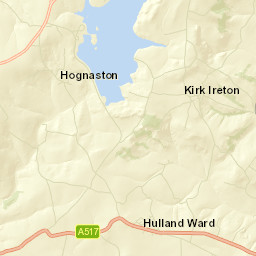 Oldfield Lane, Ashbourne, Derbyshire DE6 Street Map