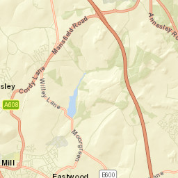 Brinsley, Nottingham, Nottinghamshire NG16 5AE, UK Street Map