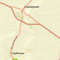 Caythorpe Street Map
