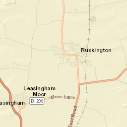 Park Ln, Sleaford, Lincolnshire NG34, UK Street Map