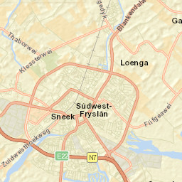 Scharnegoutum Street Map