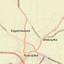 Friesoythe Street Map