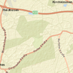 Hatten Street Map