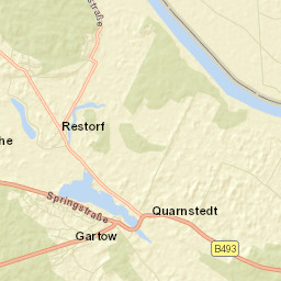 Gartow Street Map