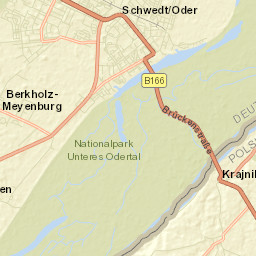 Schwedt (Oder) Street Map