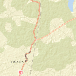 Powiat gryfiński Street Map