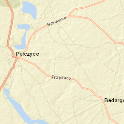 Pełczyce Street Map