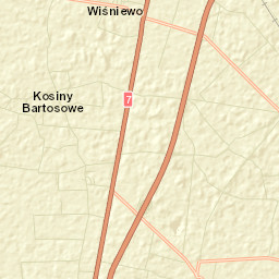 Wiśniewo Street Map