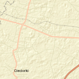 Powiat zambrowski Street Map