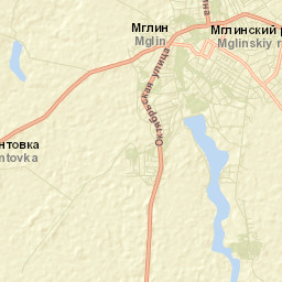 Mglin Street Map