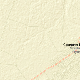 Srednyaya Yelyuzan’ Street Map