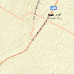 Bayanday Street Map