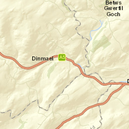 12 Bro Gwerfyl, Corwen, Denbighshire LL21 Street Map