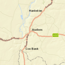 Audlem Street Map