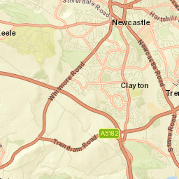 25 Park Drive, Stoke-on-Trent, Staffordshire Street Map
