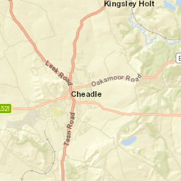Cheadle Street Map