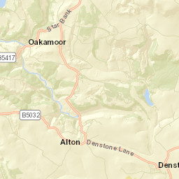 Farley Lane, Stoke-on-Trent, Staffordshire Street Map