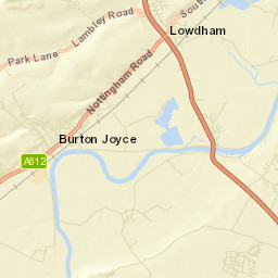 Burton Joyce Street Map