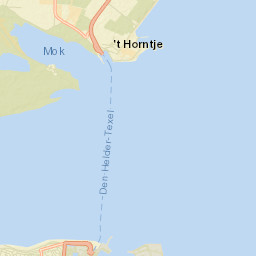 't Horntje Street Map