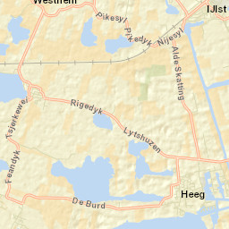 IJlst Street Map